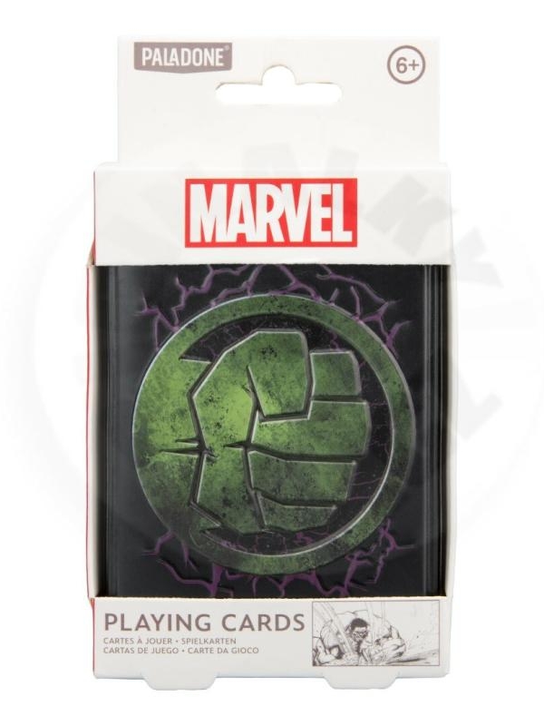Marvel Playing Cards in a Tin - Hulk