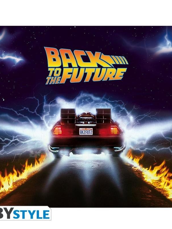 BACK TO THE FUTURE - Flexible mousepad - DeLorean (23,5 x 19,5 cm)