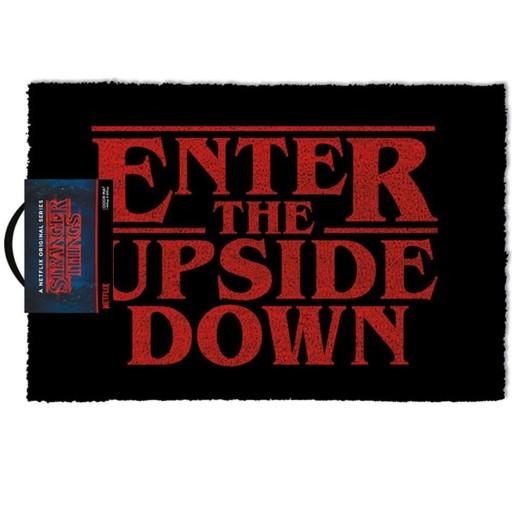 STRANGER THINGS (ENTER THE UPSIDE DOWN) DOOR MAT (60 x 40 cm)