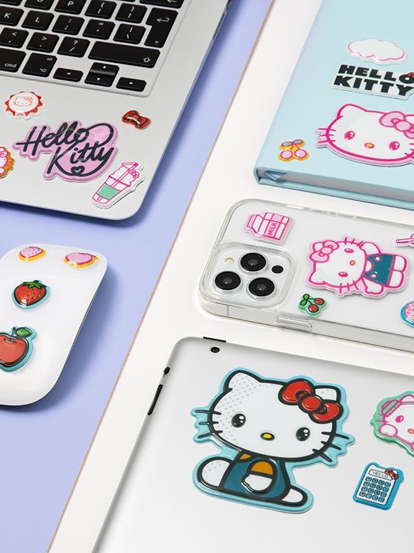 Hello Kitty Puffy Gadget Decals (32 pcs)