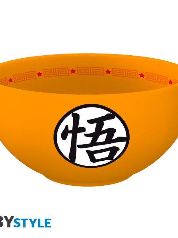 DRAGON BALL bowl (600 ml) Goku symbols