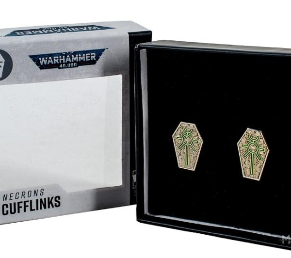 Warhammer 40,000: Necrons Cufflinks