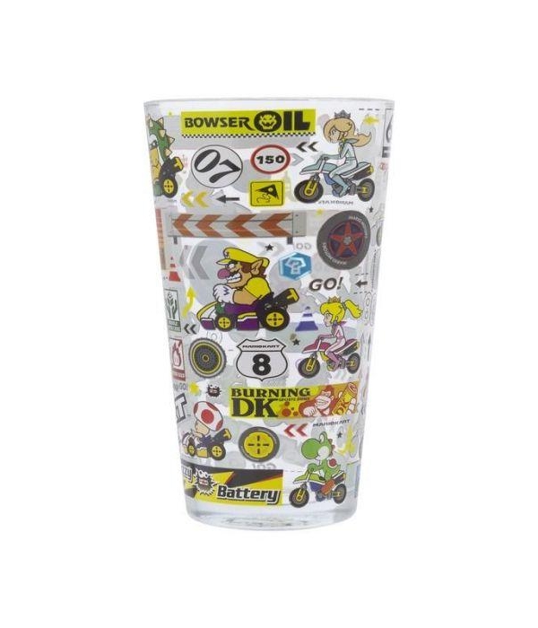 Mario Kart Glass