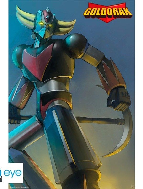 GRENDIZER poster maxi (91,5x61 cm) - Grendizer & Axes