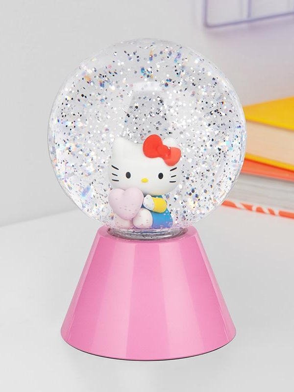 Hello Kitty LED Glitter Ball (high: 17 cm)