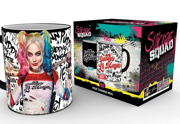 DC COMICS Mug Heat Change Harley Quinn