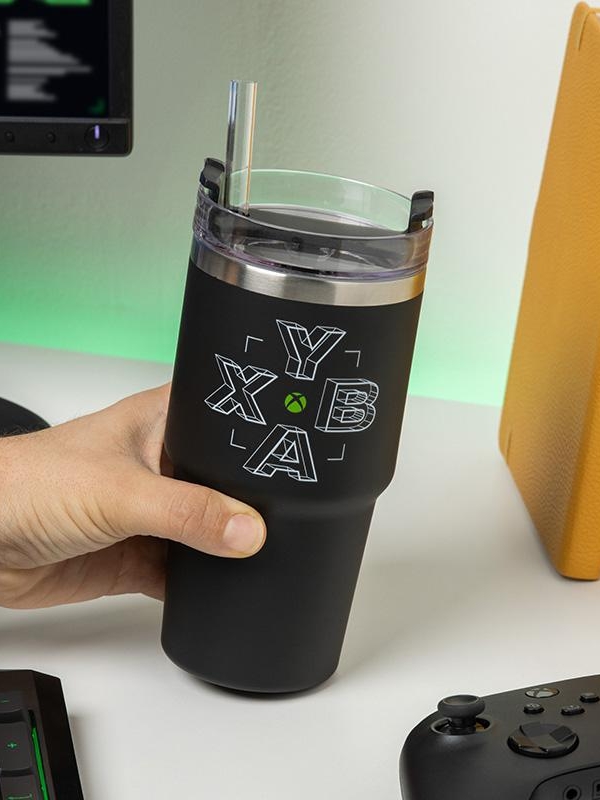 Xbox Gamer insulated cup and straw (600 ml)