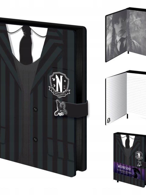 Wednesday (Uniform) A5 Premium Notebook