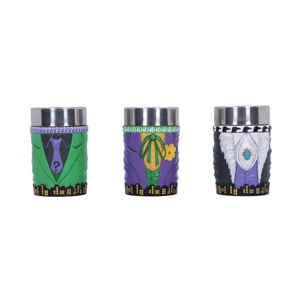 DC Batman Super-Villain Collectible Mini Cup Set (3 pcs)