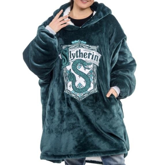 Harry Potter: Slytherin Oversized Hoodie Blanket
