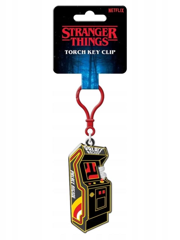 STRANGER THINGS (ARCADE UNIT) TORCH KEYCLIP