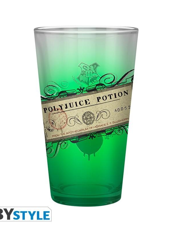 HARRY POTTER premium large glass (400 ml) - Polyjuice Potion