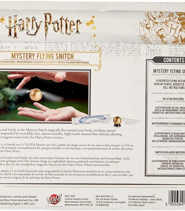 Harry Potter's Mystery Flying Snitch