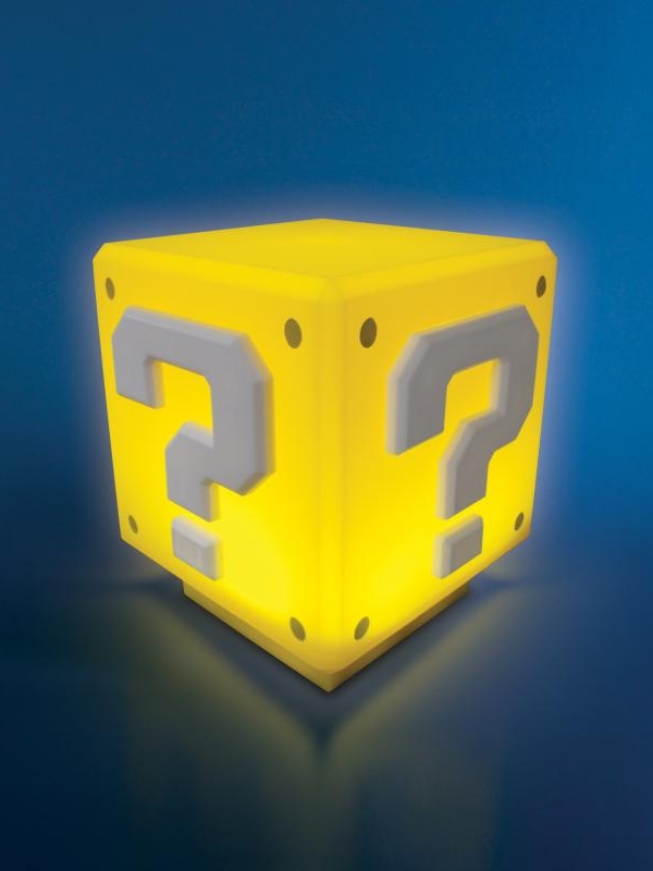 Super Mario Mini Question Block Light with sound