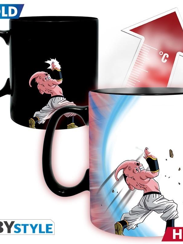 DRAGON BALL Mug Heat Change (460 ml) - Goku vs Buu