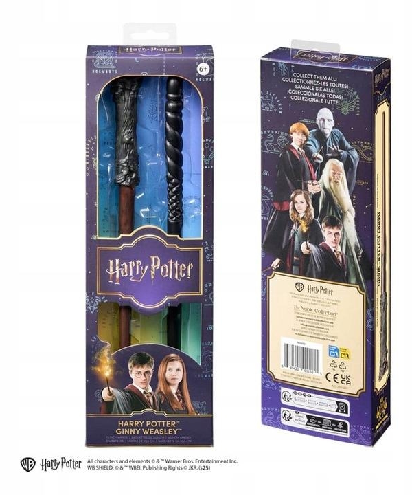 Harry Potter PVC Magic Wands - Harry Potter and Ginny Weasley (length: 30 cm)