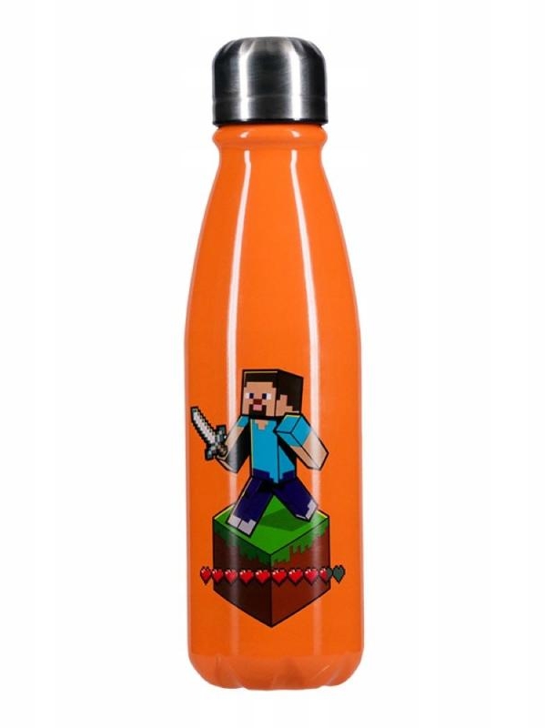 Minecraft Aluminium Water Bottle (600 ml)