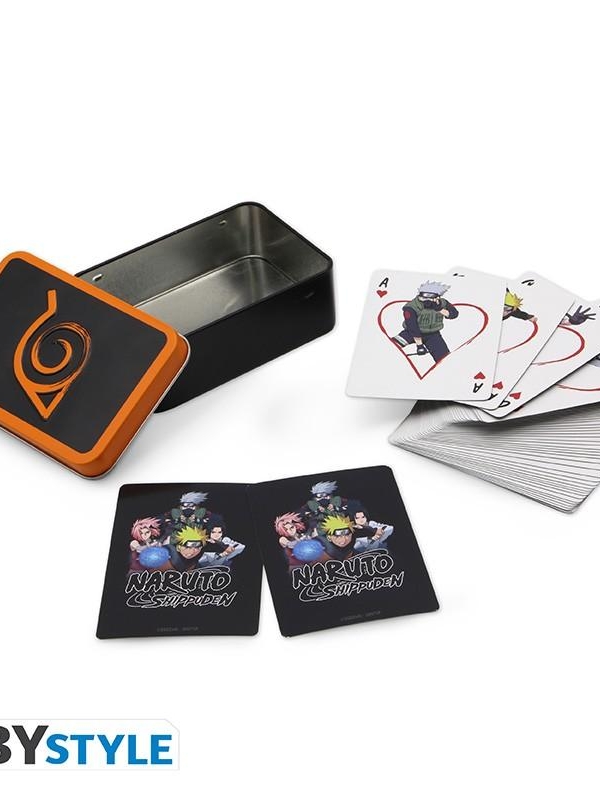 NARUTO SHIPPUDEN deck of 54 cards