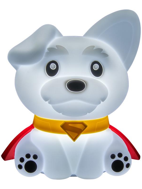 Superman SquishyGlo Silicone Light Rechargeable - Krypto (high: 17,6 cm)