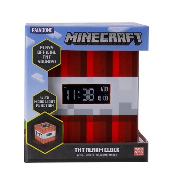 Minecraft TNT Alarm Clock