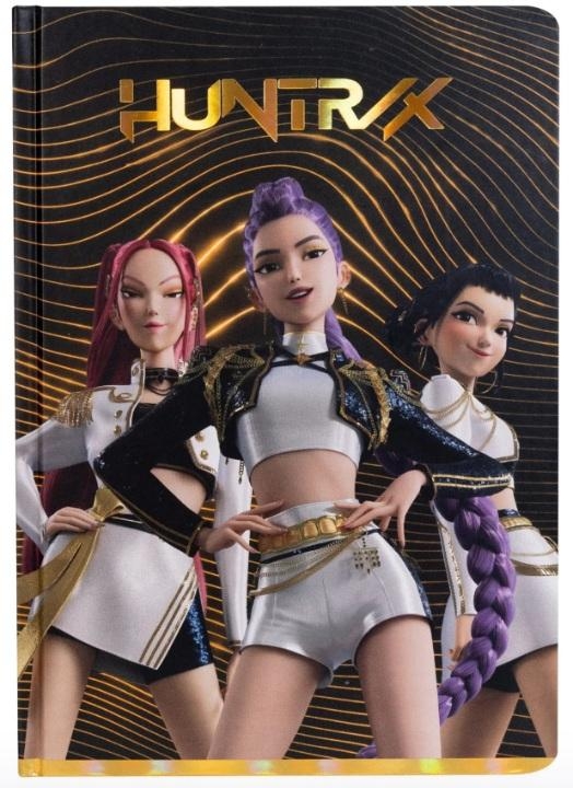 K-Pop Demon Hunters Notebook - A5 Casebound - Golden