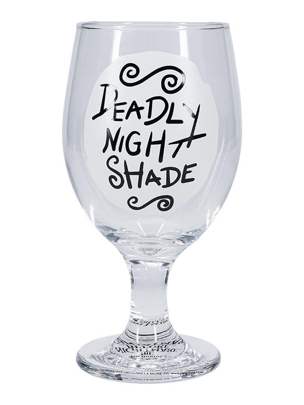 The Nightmare Before Christmas Glow in the Dark Glass