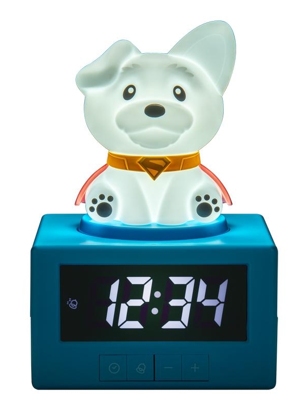 Superman Icon Alarm Clock - Krypto (high: 15 cm)