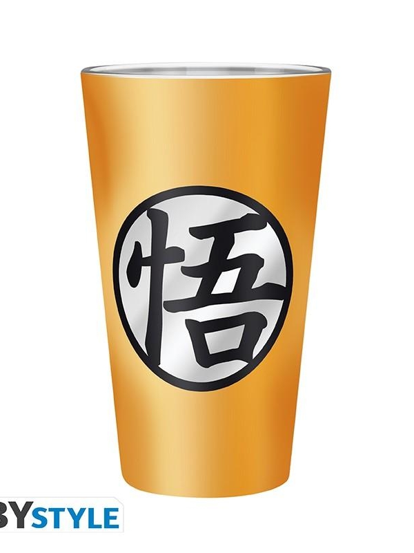 DRAGON BALL - Large Glass - 400ml - Goku Super Saiyan - ABS