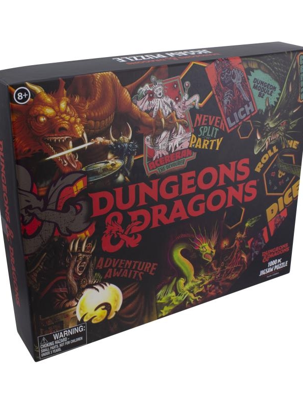 Dungeons and Dragons jigsaw (1000 pcs)