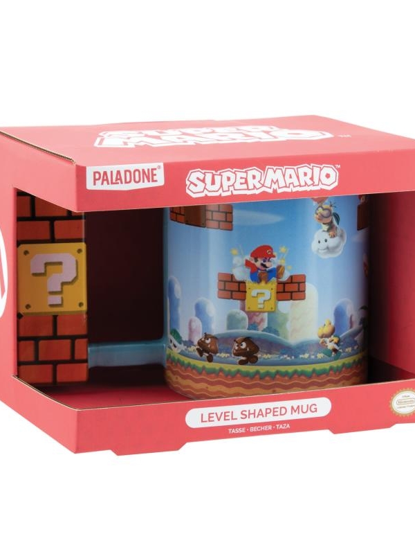 Super Mario Level Shaped Mug