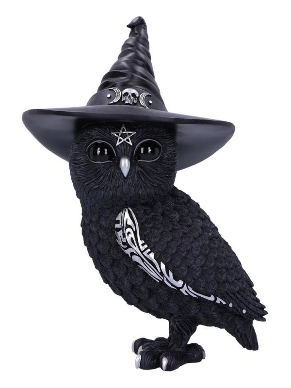 Figurine Cult Cuties Owlocen Witches Hat Occult Owl - 30 cm