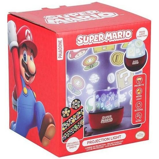 Super Mario Projection Light with sound (high: 12 cm)