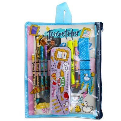 Friends Bumper Stationery Wallet (12 elements)