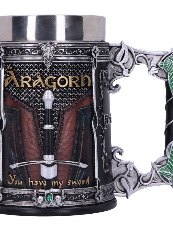 Lord of the Rings The Fellowship Tankard (high:15,5 cm)/ Kufel kolekcjonerski Władca Pierścieni - Drużyna (wysokość: 15,5 cm)