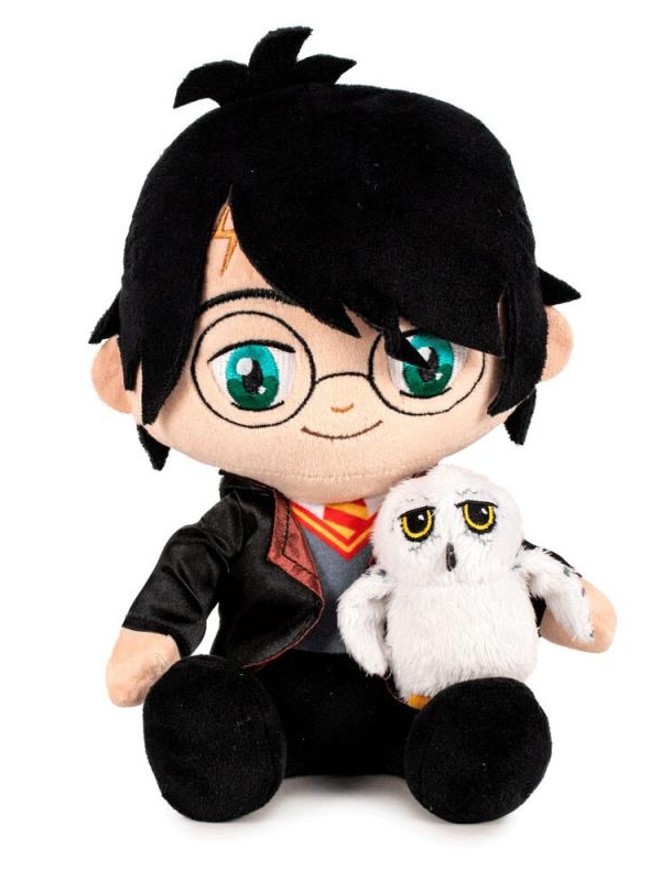 Harry Potter plush - Harry Potter & Hedwig (high: 25 cm)