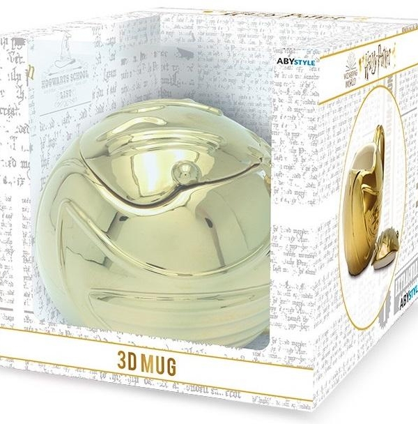 Harry Potter Golden Snitch 3D mug