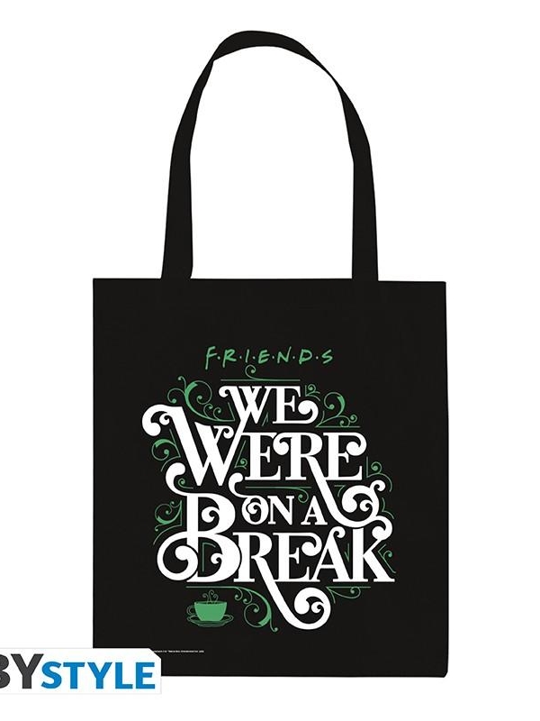 FRIENDS tote bag - We were on a break