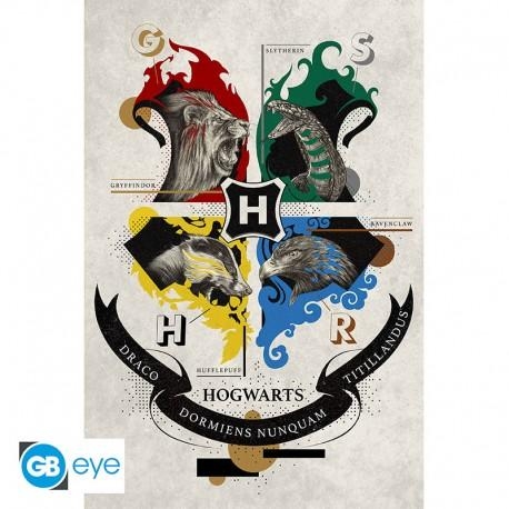 HARRY POTTER poster maxi (91,5x61 cm) - Animal Crest