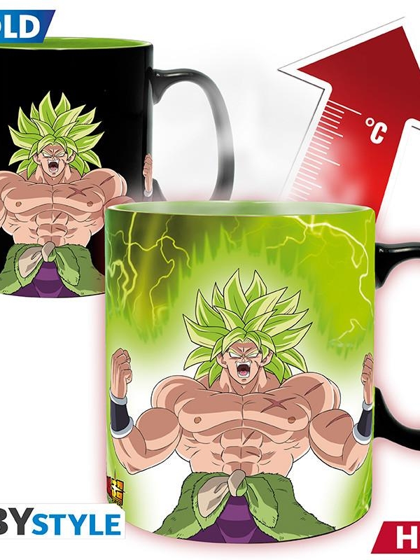 DRAGON BALL BROLY mug heat change (460 ml) - Gogeta & Broly
