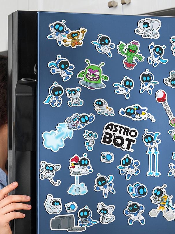 Astrobot Fridge Magnets (34 pcs)