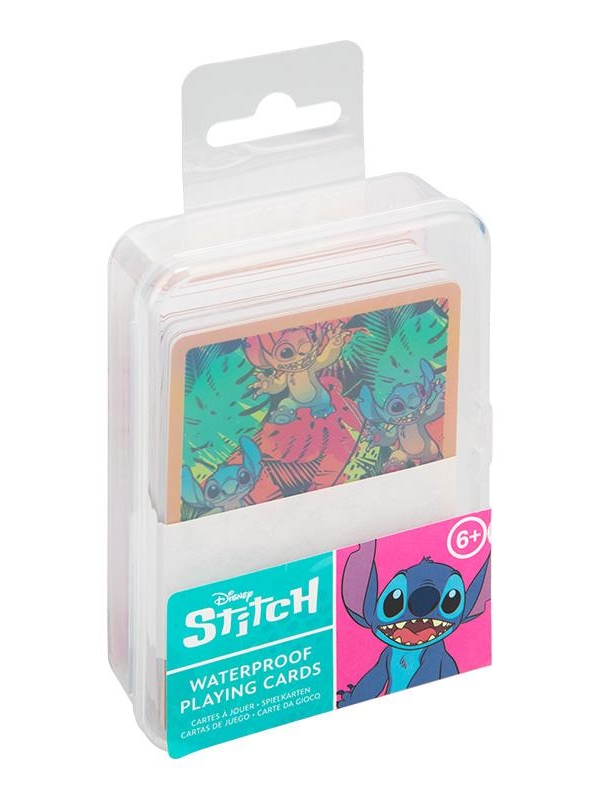 Disney Stitch Waterproof Playing Cards