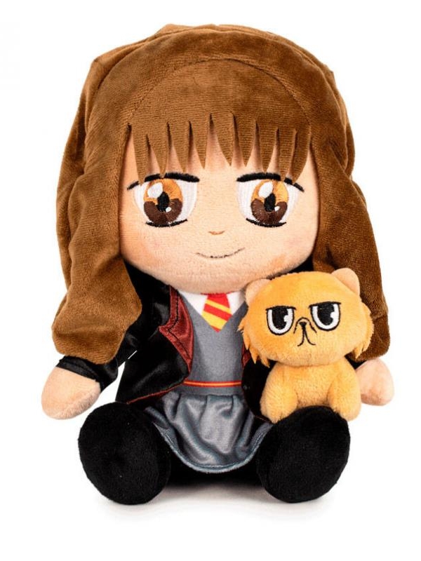 Harry Potter plush - Hermione & Crookshanks (high: 25 cm)