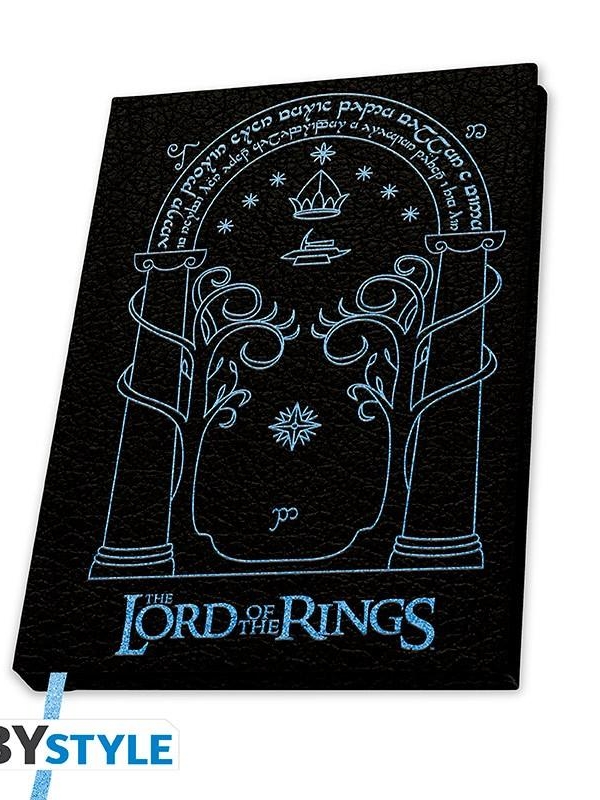 LORD OF THE RINGS premium A5 Notebook Doors of Durin