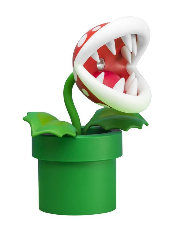 Super Mario Piranha Plant Posable Lamp (high: 33 cm)