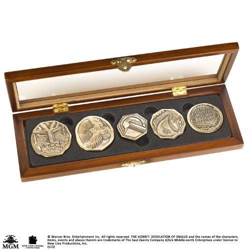 The Hobbit Dwarven Treasure Coin Set The Hobbit