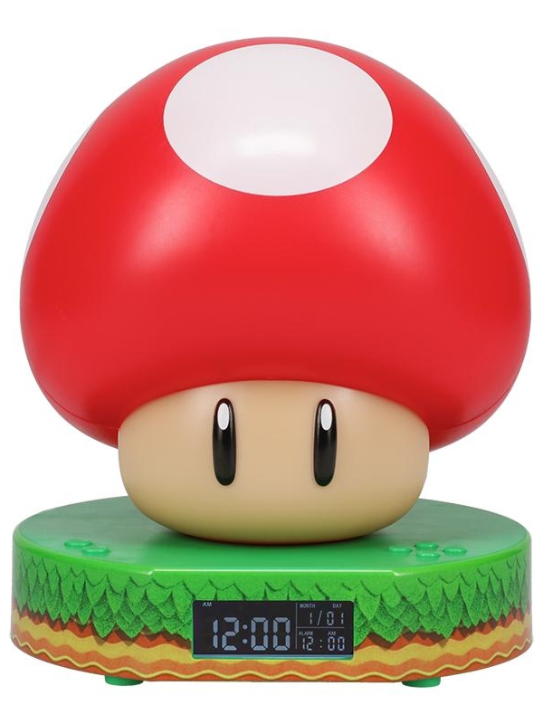 Super Mario Mushroom Digital Alarm Clock