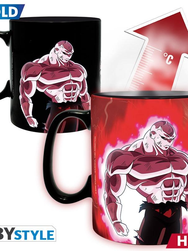 DRAGON BALL SUPER mug heat change (460 ml) Goku vs Jiren