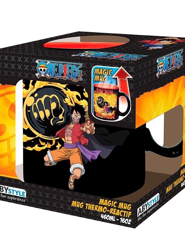 ONE PIECE mug heat change (460 ml) Luffy vs Kaidou