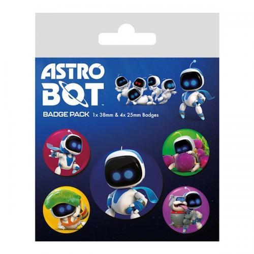 ASTRO BOT (BOT CREW) BADGE PACK (5 pcs)