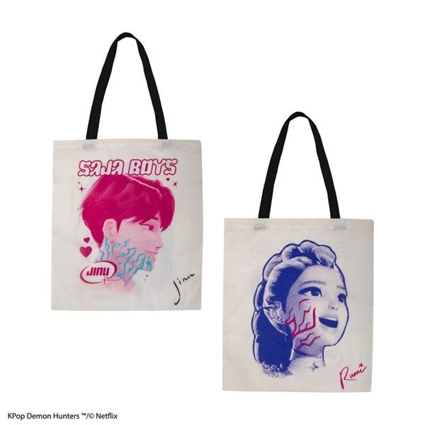 K-Pop Demon Hunters Tote Bag Huntr/x - Rumi & Jinu